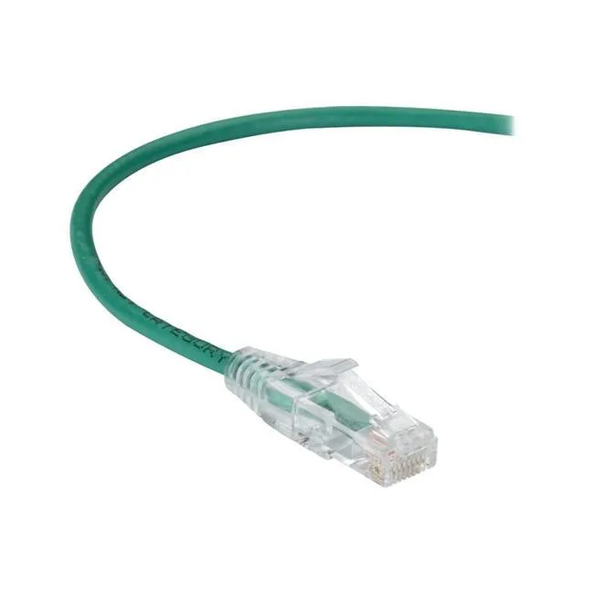 Black Box Corporation Black Box Corporation C6APC28-GN-05 5 ft CAT6A network ethernet cable 28 AWG Green — product photo