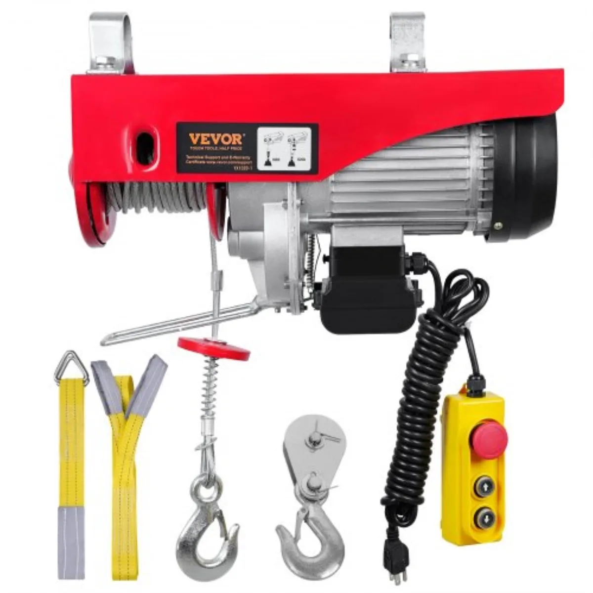 VEVOR VEVOR Electric Hoist 1320 lbs 1150W 110V 40ft Lift 14ft Remote — product photo