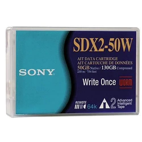 Sony Sony SDX2-50W AIT-2 8mm WORM Tape 50/130GB 230m — product photo