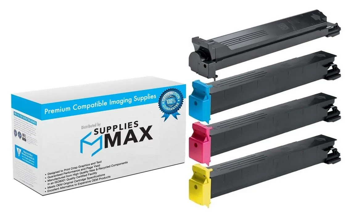 SuppliesMax SuppliesMax 2995103MP Toner Cartridge Combo Pack BK/C/M/Y — product photo