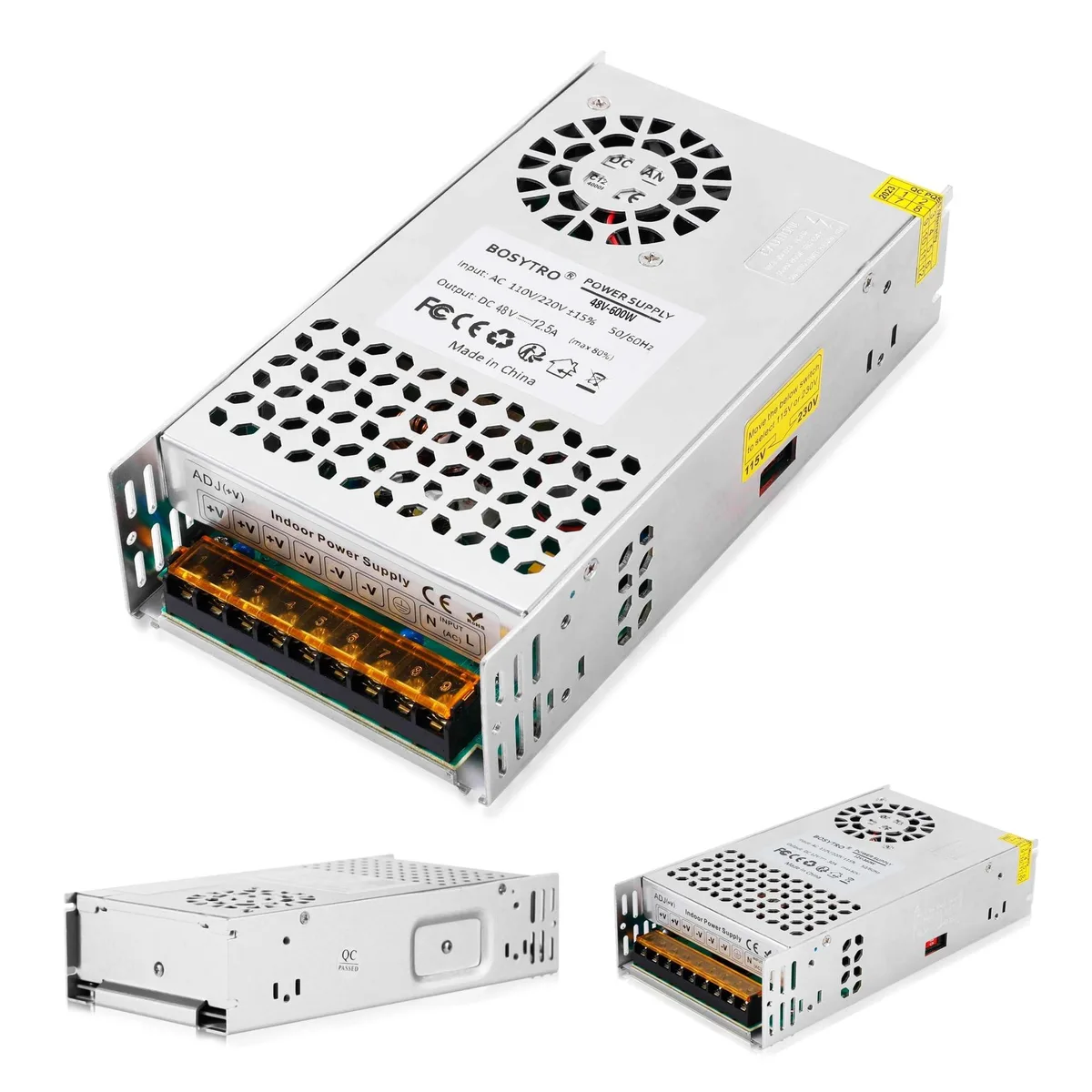 Bipra Bipra 48V 12.5A 600W Switching Power Supply 2 in 1 accessory — product photo