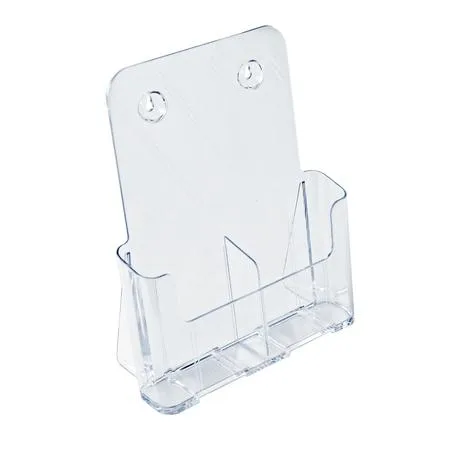 Azar Displays Azar Displays 252386 Trifold Brochure Holder Side by Side 2 Pocket PK2 — product photo