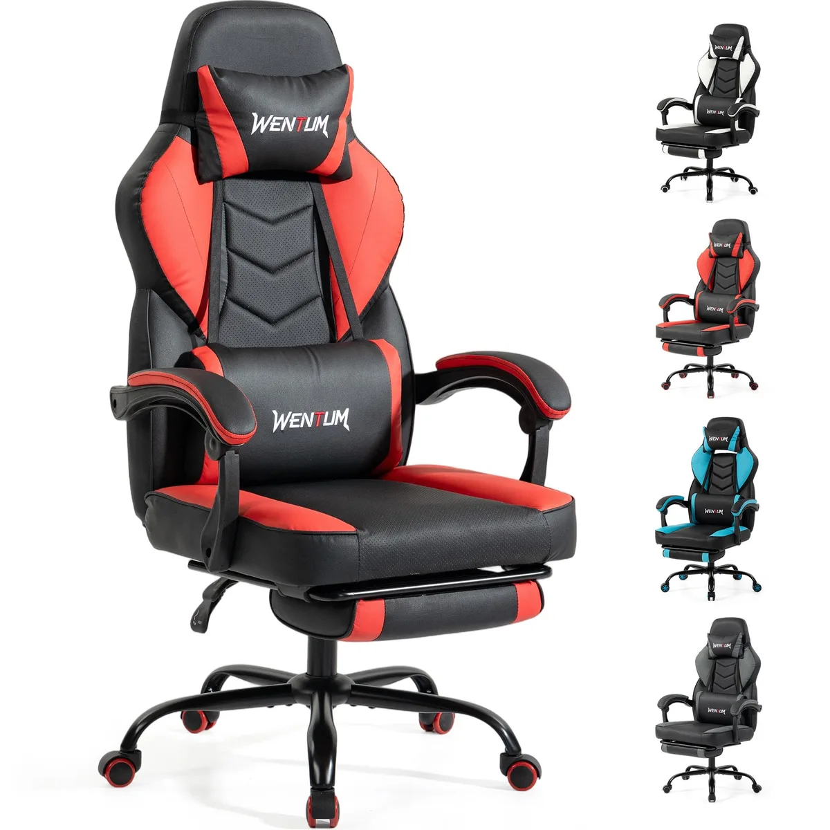 VANBOW VANBOW Big and Tall Gaming Chair 350lb Red — product photo
