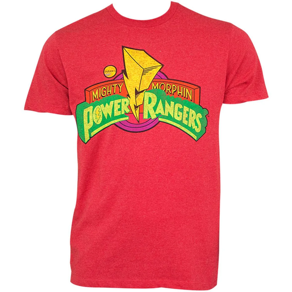 Power Rangers Power Rangers Mighty Morphin Classic Logo T-Shirt Red M — product photo