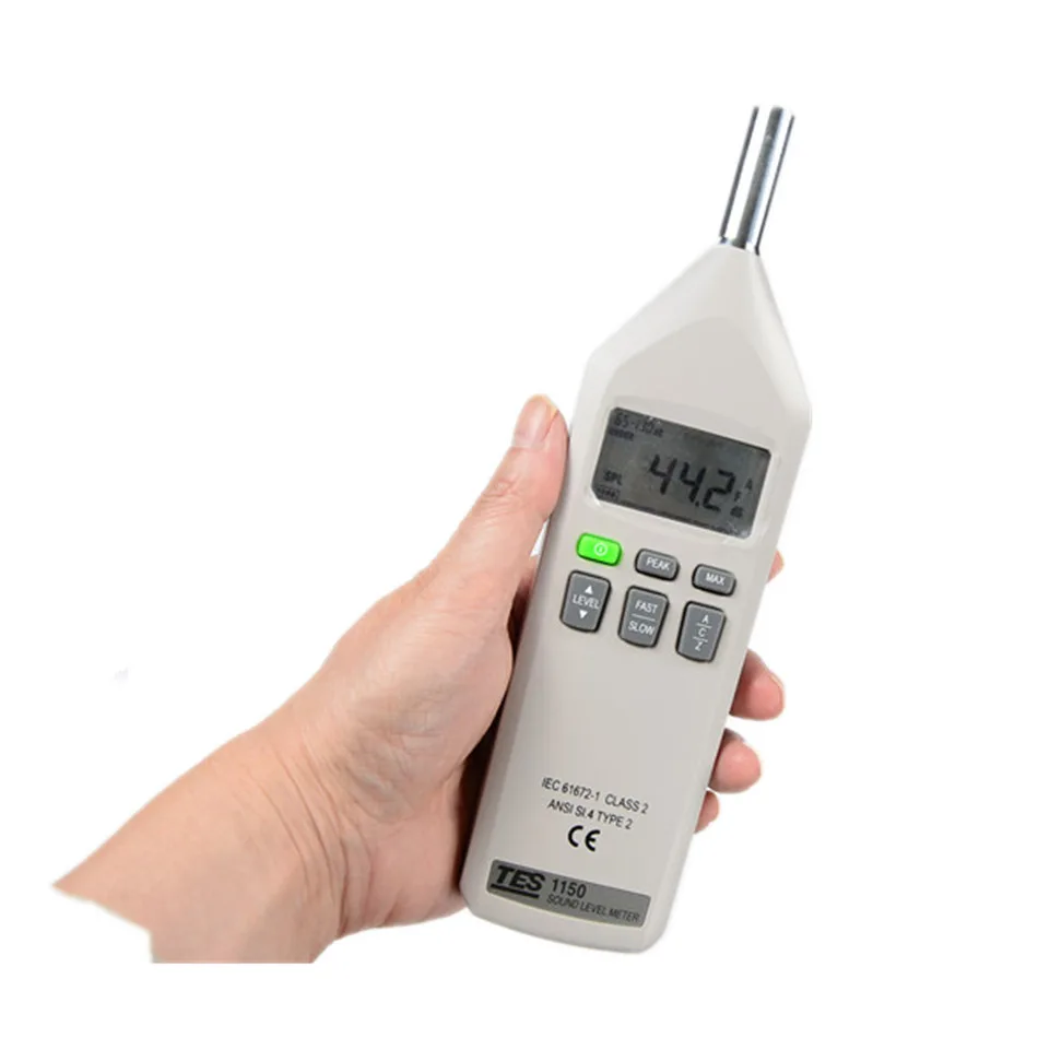 TES Electrical Electronic Corp. TES Electrical Electronic Corp. 1150 Volume Meter Noise Measuring AC DC Output .1dB — product photo