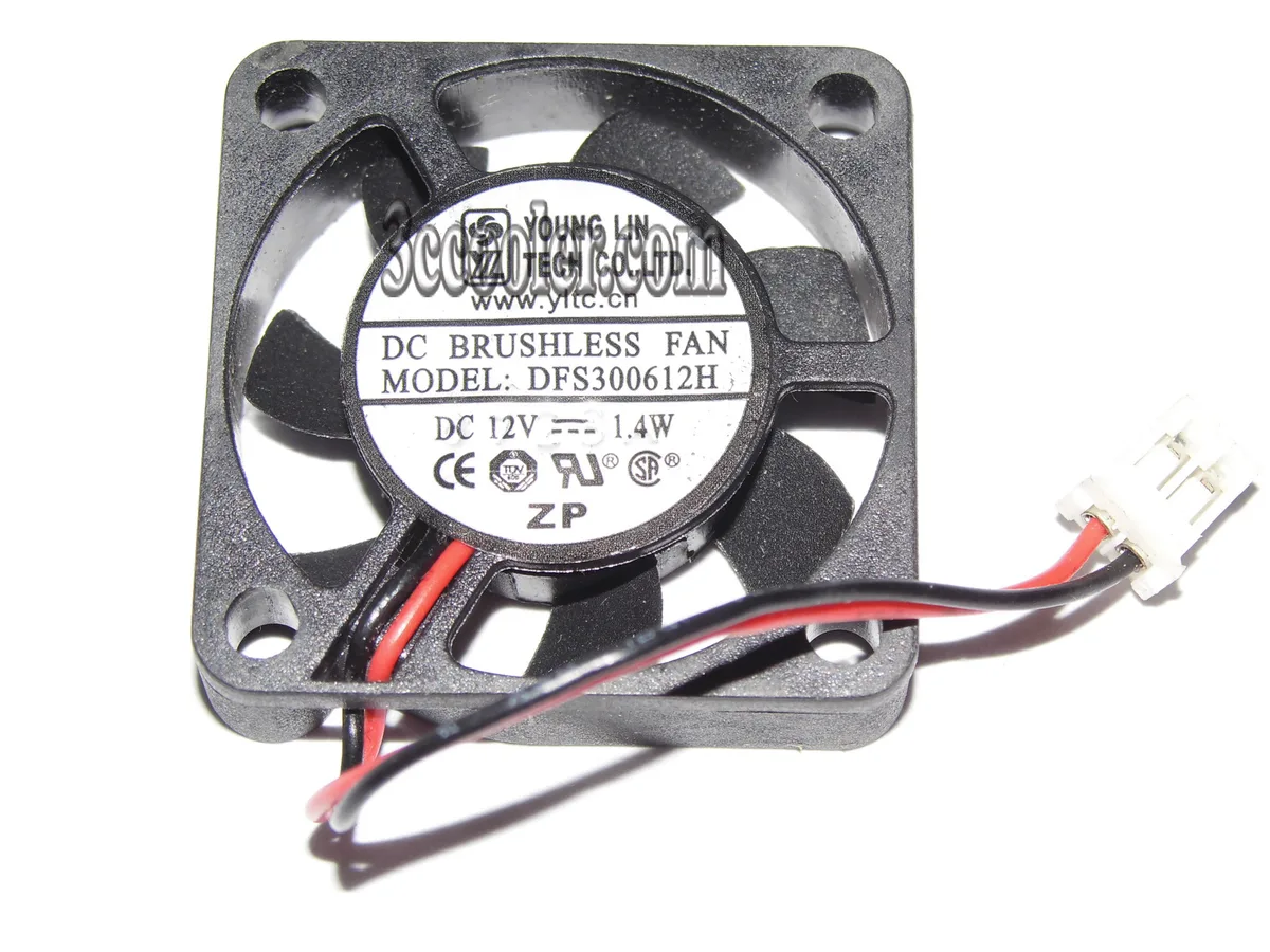 OEM Industries OEM Industries DFS300612H 30mm 12V 1.4W CPU cooler — product photo