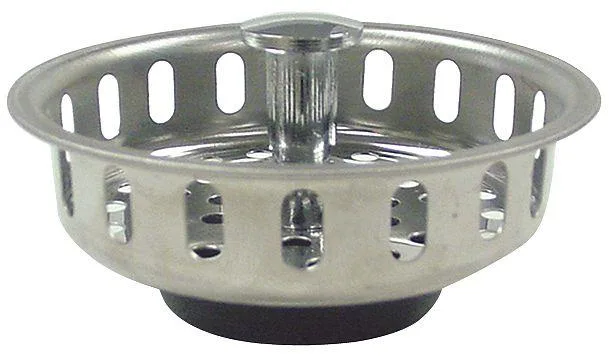 KISSLER AND CO., INC. KISSLER AND CO., INC. 59-2015 Basket Strainer Stainless Steel Chrome 3-1/4 in PK5 22 ga — product photo
