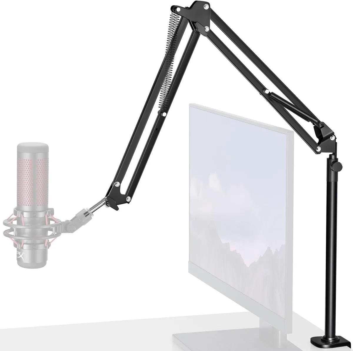 BFKK BFKK 14-inch 360° Rotatable Overhead Mic Boom Arm Stand — product photo
