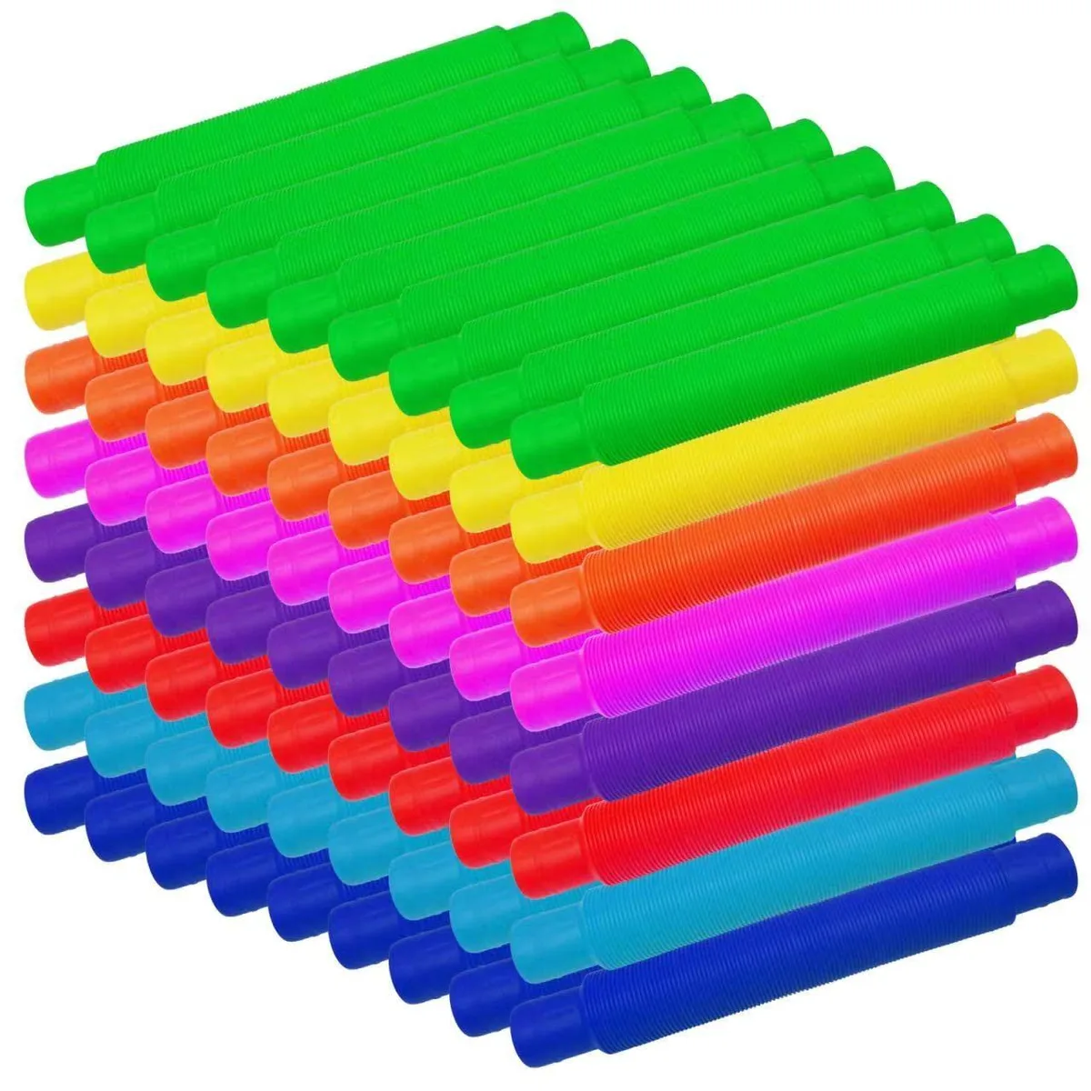  48 Pop Tubes Fidget Toys Educational 18.5 inch — product photo