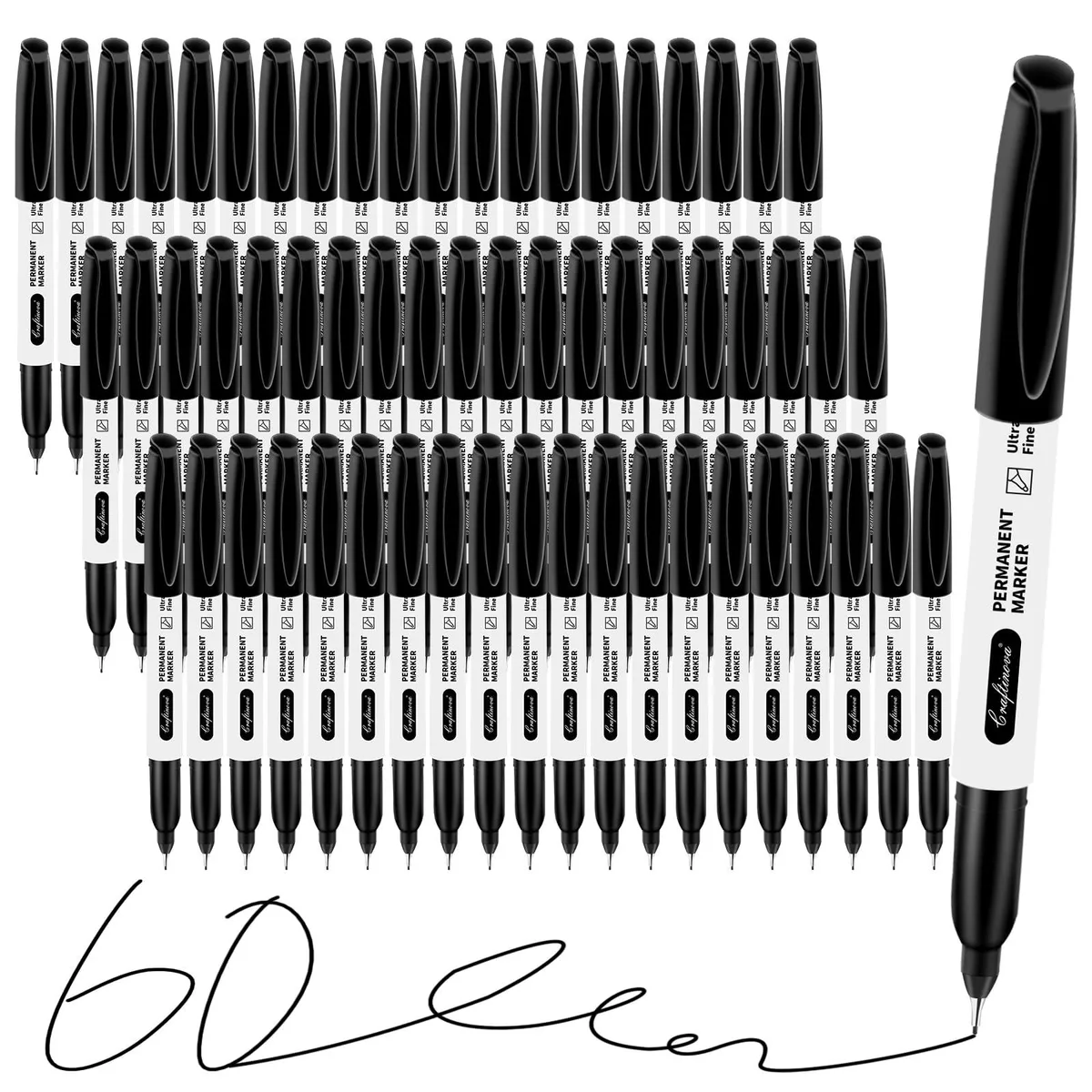  Avery CR-Ultra-black-60 illustration markers 0.4mm 60 pack — product photo