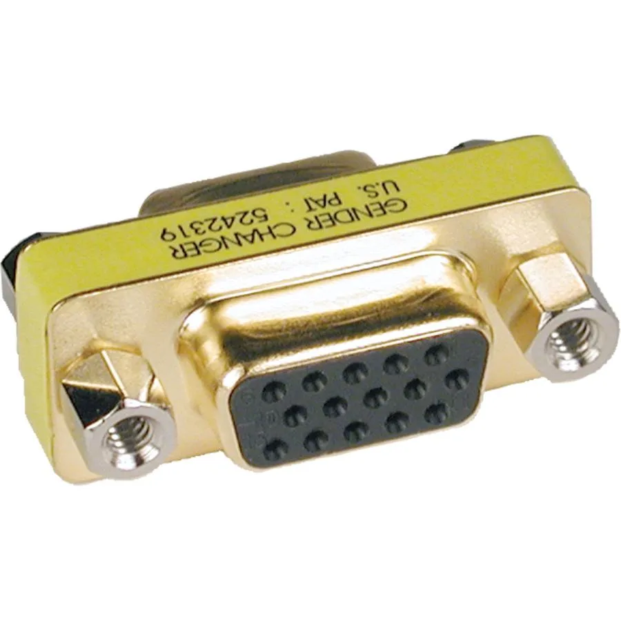 Tripp Lite Tripp Lite Compact Slimline VGA Gender Changer HD15 F/F — product photo