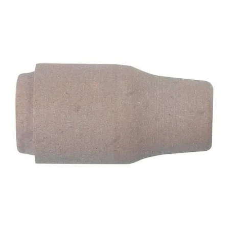Pack of ten copper welding nozzles, size 4, lava material