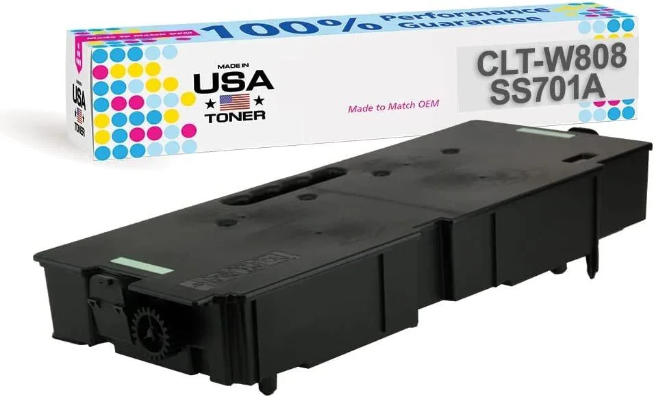 MADE IN USA TONER MADE IN USA TONER Waste Toner Container CLT-W808 SS701A for Samsung MultiXpress X4300LX X4250LX — product photo