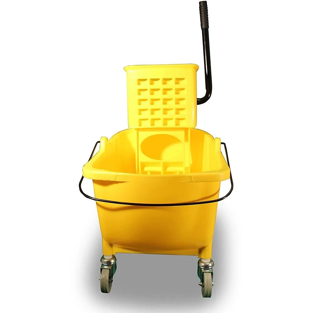 Genuine Joe Genuine Joe GJO02347 Bucket/Wringer Combo 16x14x21 Yellow — product photo