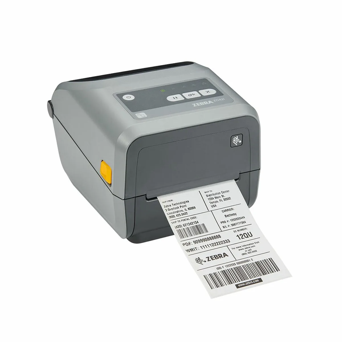 Zebra Zebra ZD4A043-301E00EZ ZD421 barcode label printer 300 dpi thermal transfer — product photo