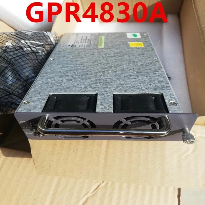 Rectangular ATX power supply unit in matte black finish