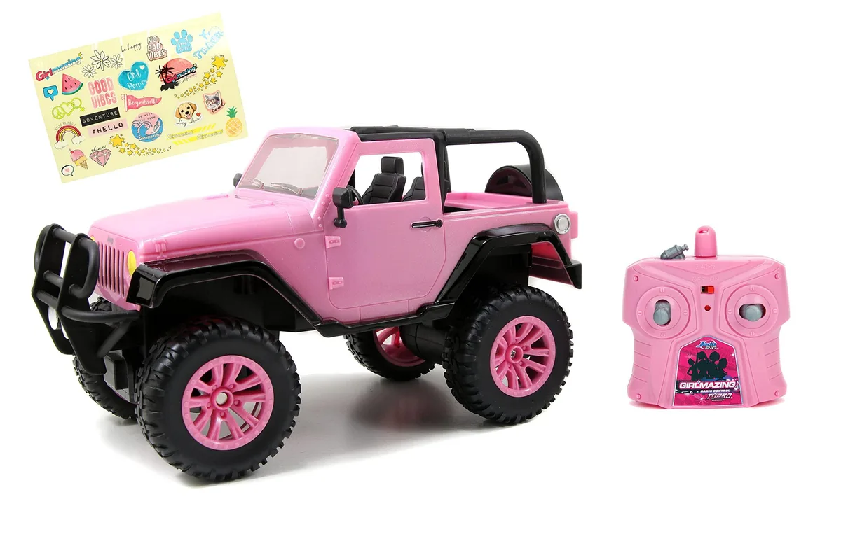  Girlmazing 1:16 Jeep Wrangler RC (Pink) 2.4GHz — product photo
