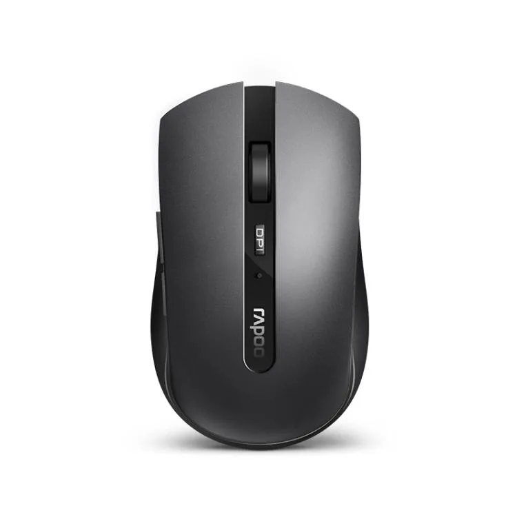 allentian allentian 7200M 1600 DPI 6 Buttons 2.4G Bluetooth 4.0 Mouse Dark Gray — product photo