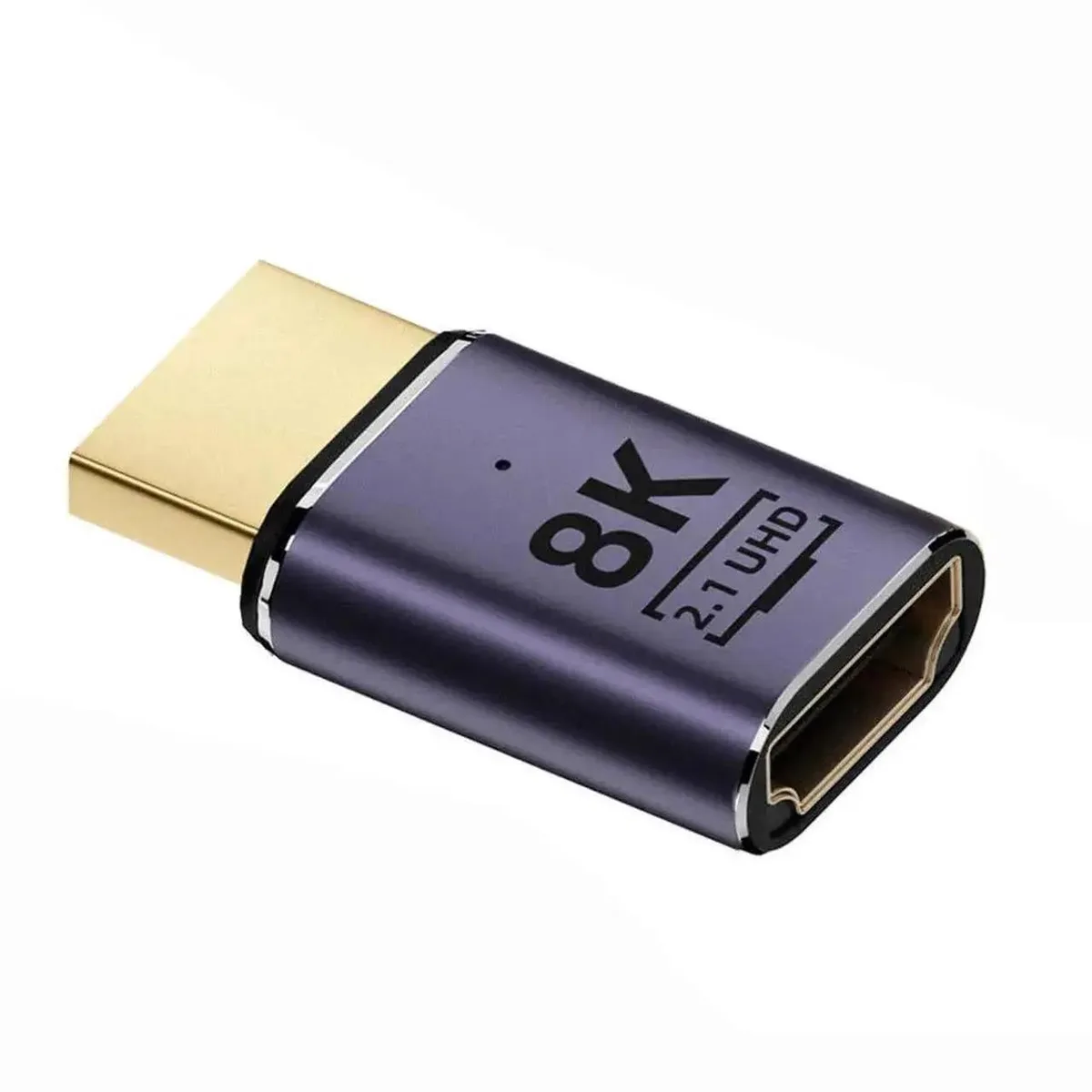 SMUGDESK SMUGDESK 8K@60Hz HDMI Male to HDMI 2.1 Female Adapter 48Gbps — product photo