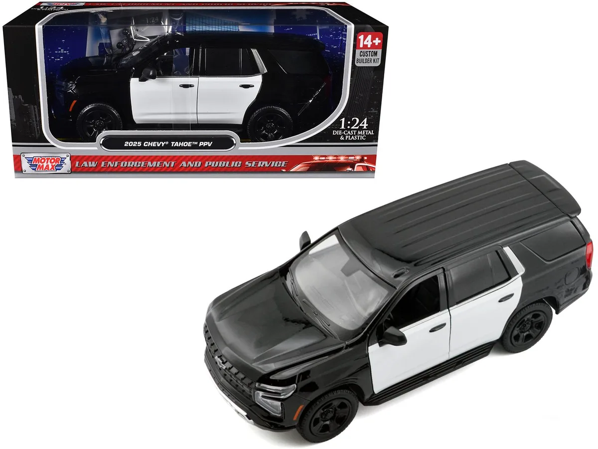 MOTORMAX MOTORMAX 2025 Chevrolet Tahoe PPV 1/24 Custom Builder's Kit — product photo
