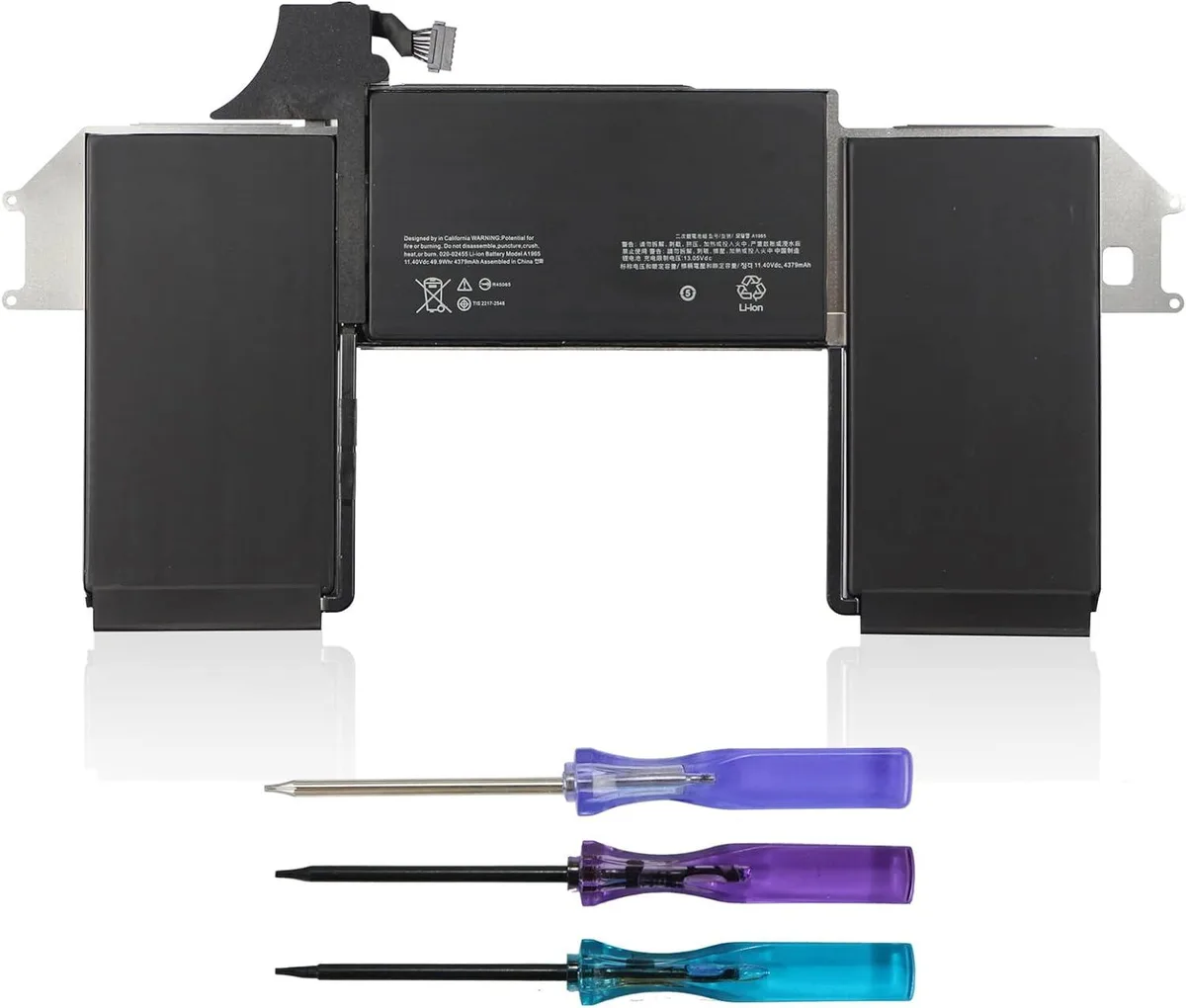 FOCUSTEC FOCUSTEC 49.9Wh 11.4V Li-Polymer laptop battery for MacBook Air 13" A1932 A2179 (2018-2020) — product photo