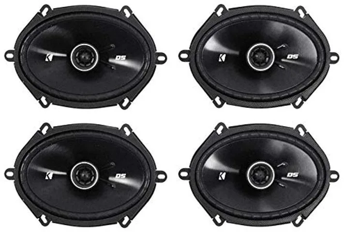 KICKER KICKER 43DSC6804 6x8 2-Way Car Speakers 200W Peak 50W RMS 4-Ohm — product photo