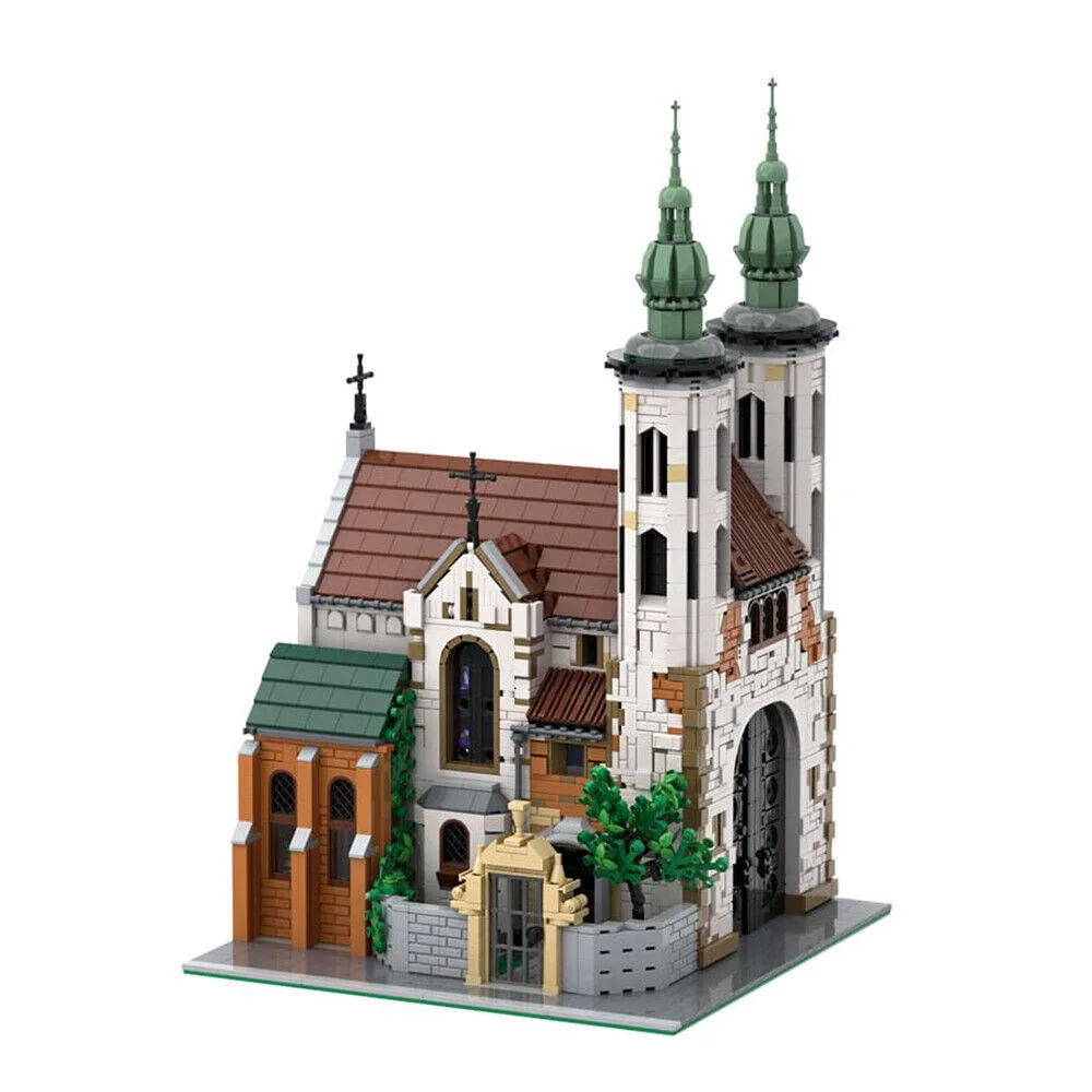 ZITIANYOUBUILD ZITIANYOUBUILD Small Medieval Church with Sacristy 3056 Pieces — product photo