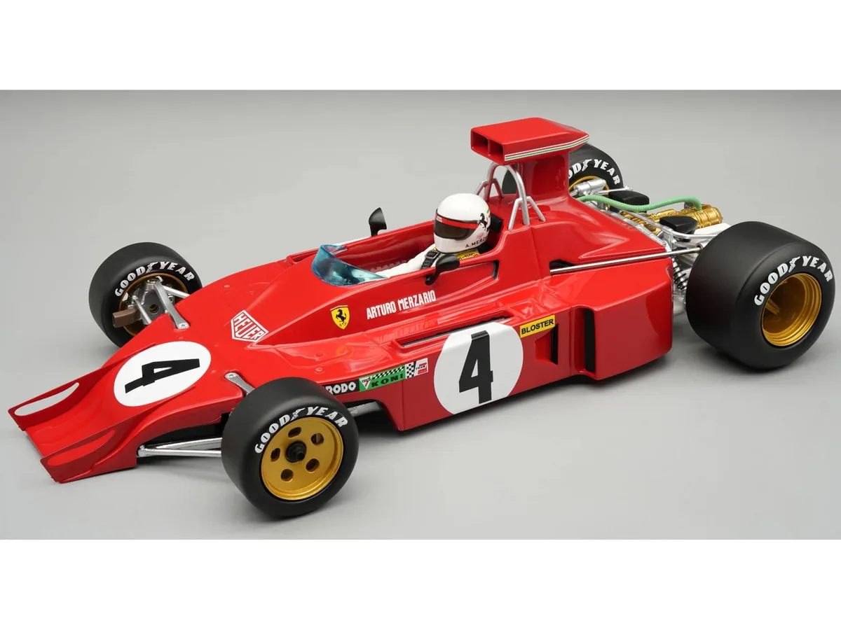 Tecnomodel Tecnomodel Ferrari 312B3-73 #4 Arturo Merzario 1973 Mythos 1/18 35 pcs hobby collectible — product photo