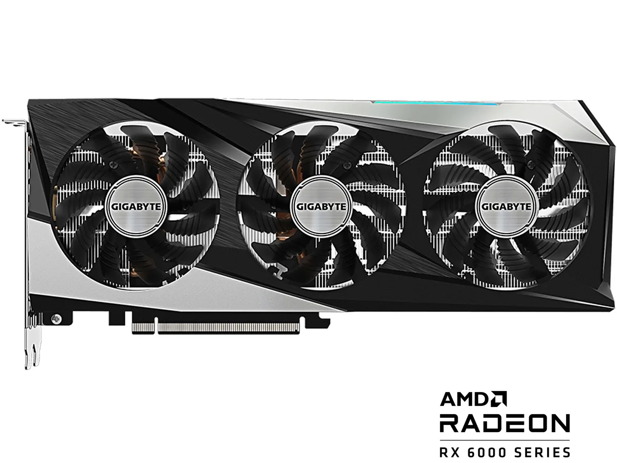 GIGABYTE GIGABYTE GV-R66XTGAMINGOC PRO Radeon RX 6600 XT 8GB graphics card — product photo