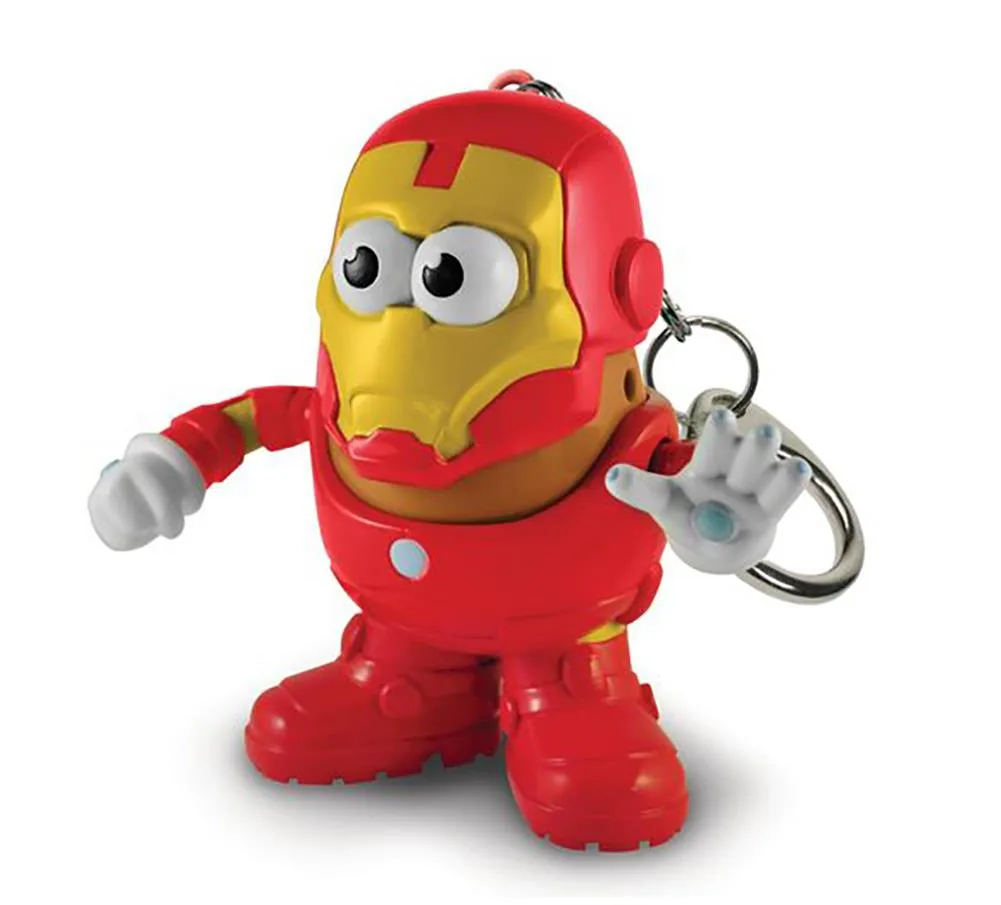 Promotional Partners Worldwide Promotional Partners Worldwide Marvel 2" PopTater Iron Man Keychain Action Figure — product photo
