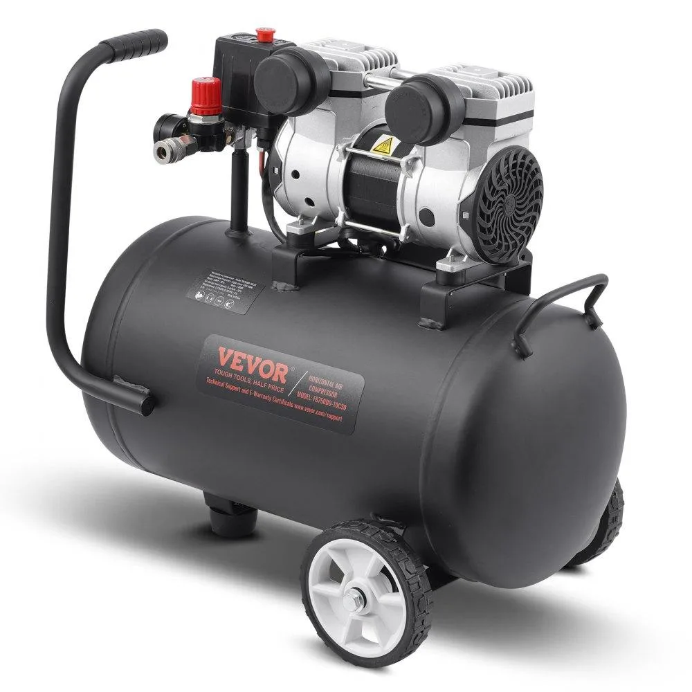 VEVOR VEVOR Air Compressor 8 Gal 1HP 2.2 CFM 120 PSI 80 dB Steel Tank — product photo