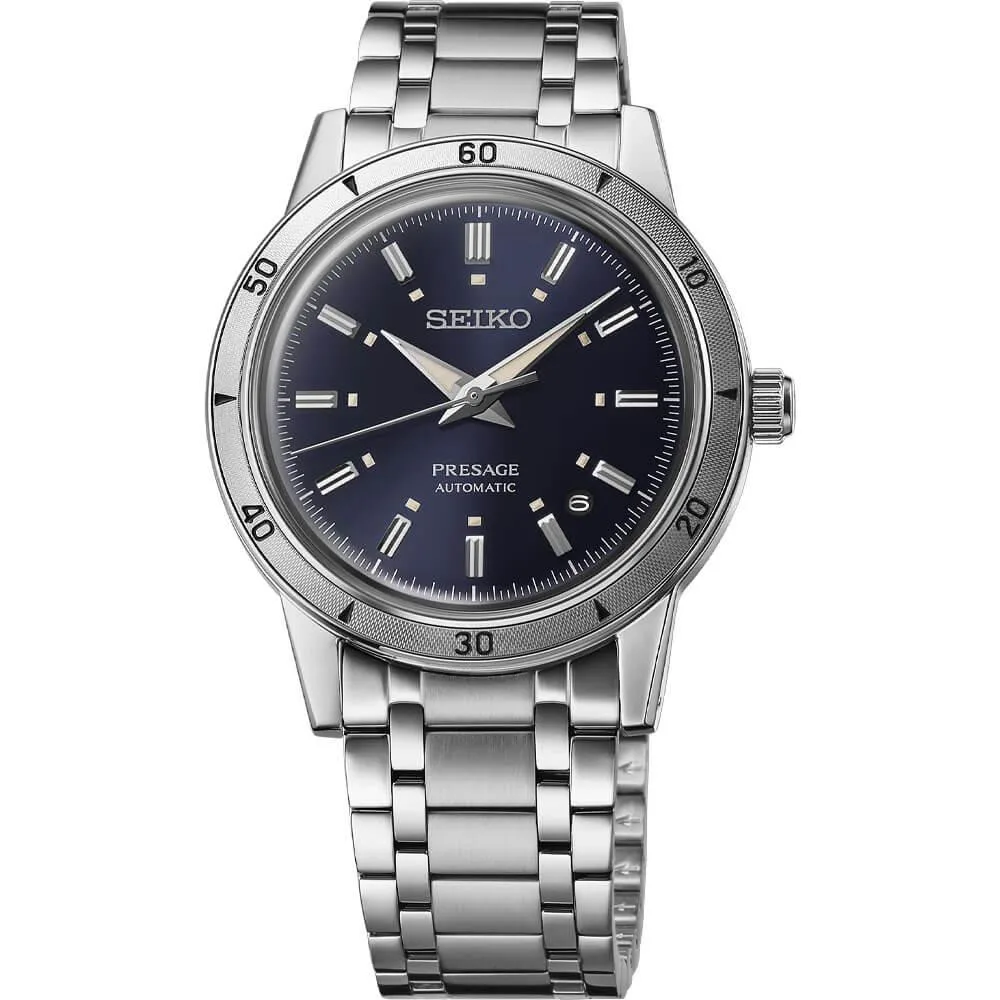 Seiko Seiko SRPL07 Presage Style60s Automatic Watch Stainless Blue — product photo