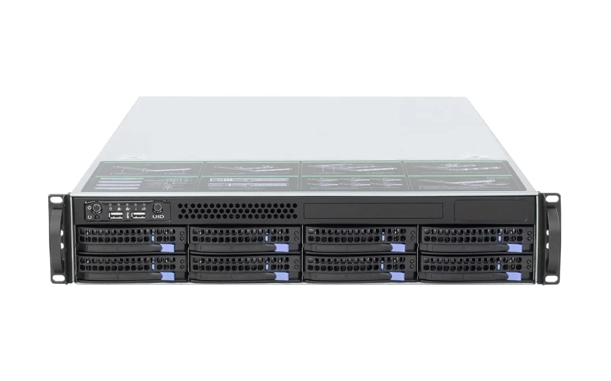 HOTCFWQ HOTCFWQ 2U 8-bay 6G SAS/SATA server chassis — product photo