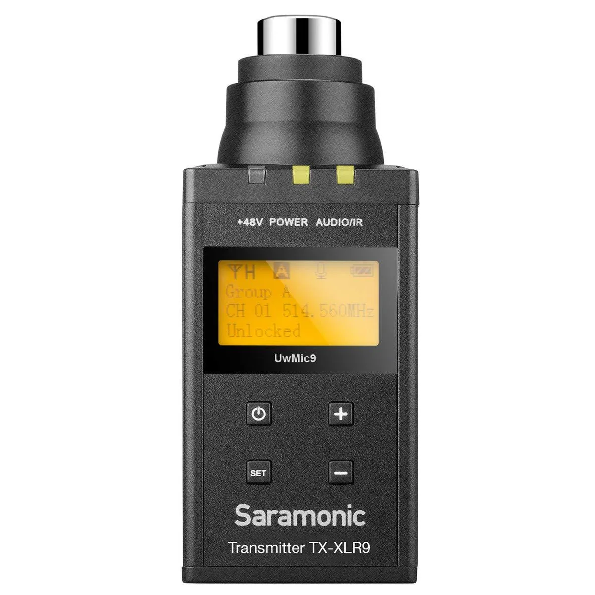 LORDWORLD LORDWORLD Wireless XLR Plug-On Transmitter +48V Phantom Power for UWMIC9 RX9 Receiver — product photo