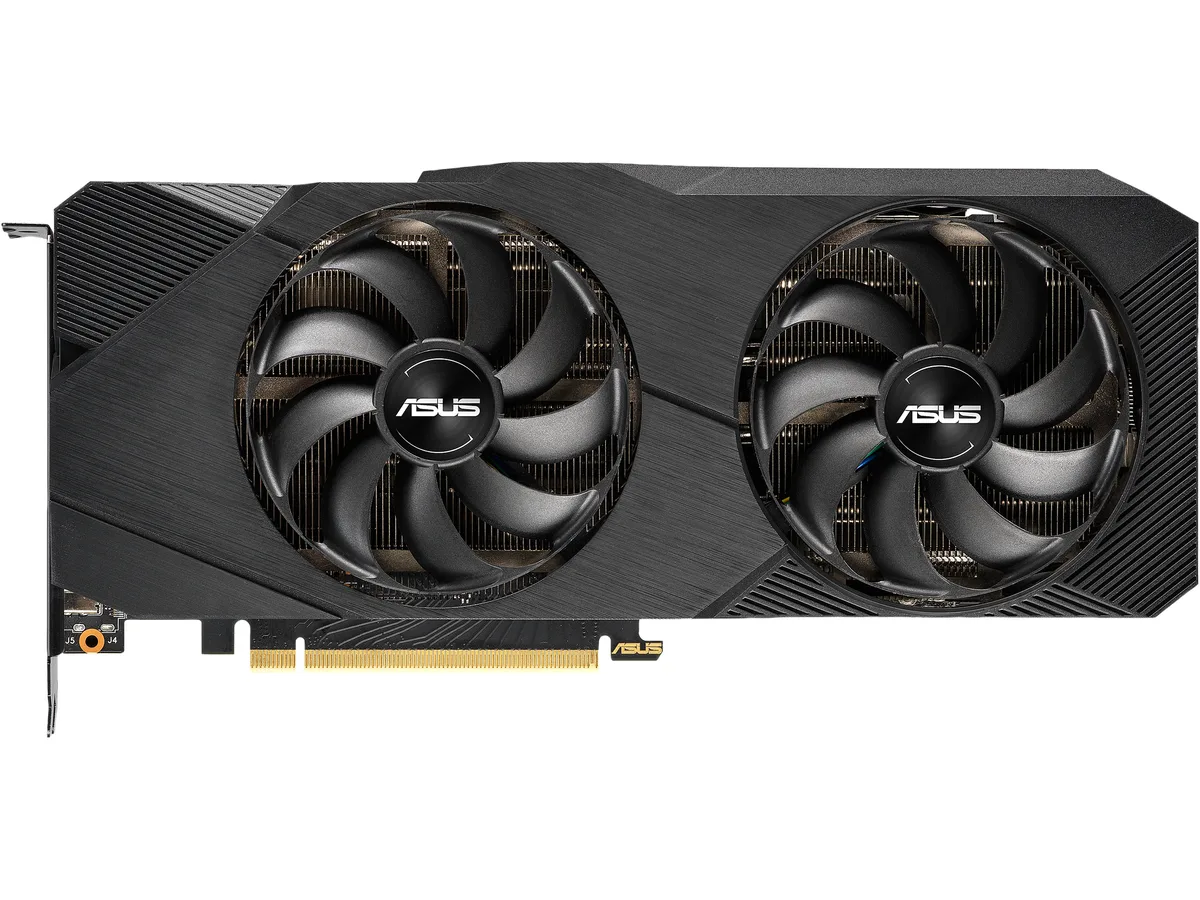 ASUS ASUS DUAL-RTX2080S-O8GEVO graphics card — product photo