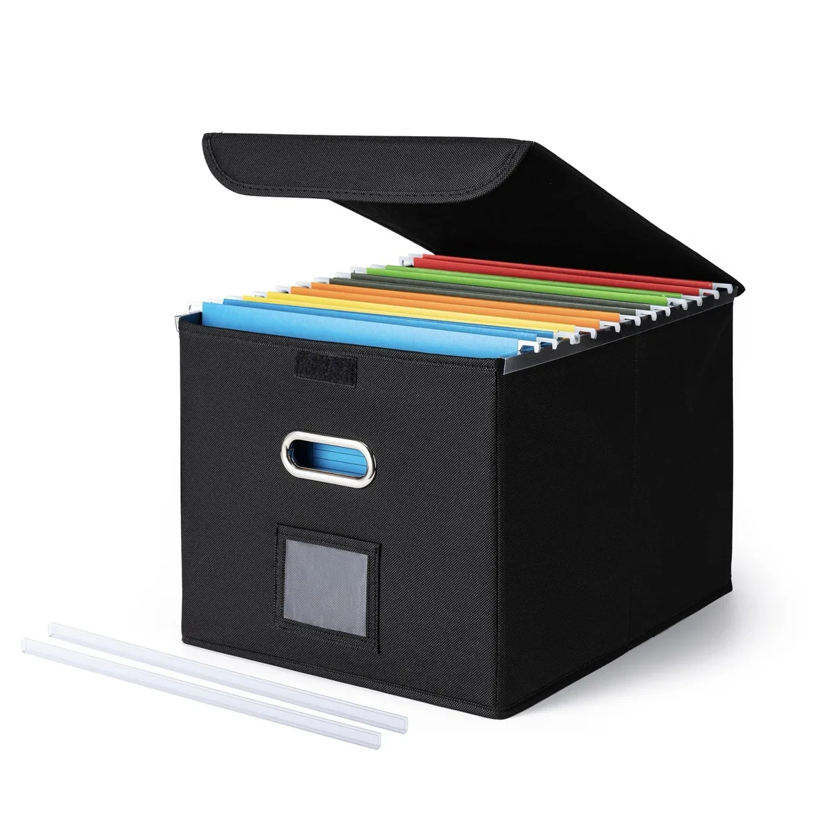Canon Card Filing Box Black 14.96 x 12.6 x 10.63 inches — product photo