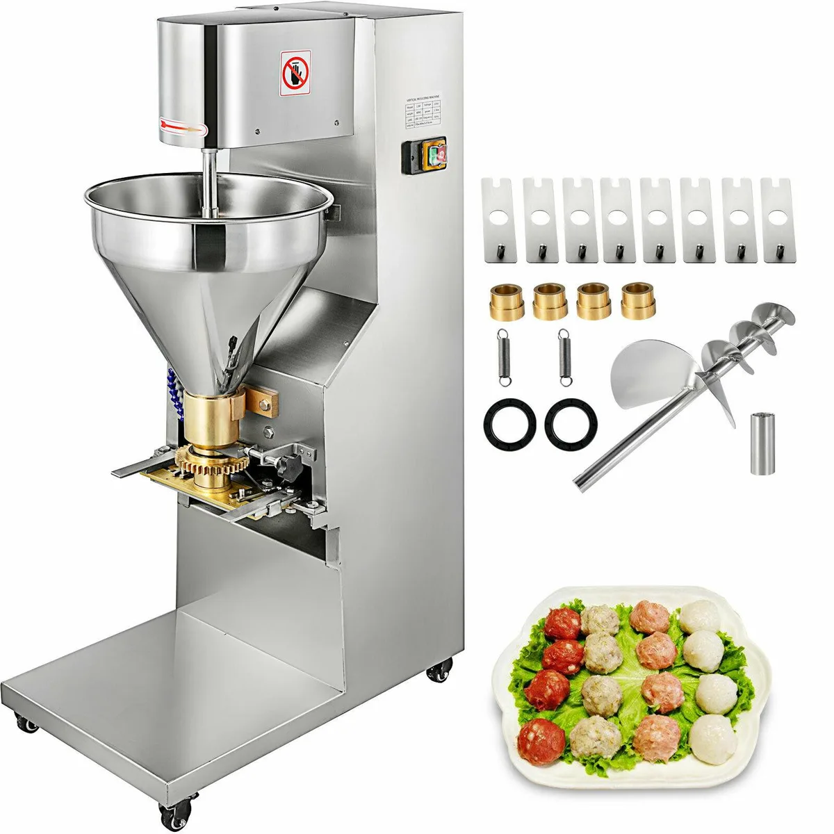 VEVOR VEVOR Commercial Electric Meatball Maker 1100W 280 pcs/min 5 Molds — product photo