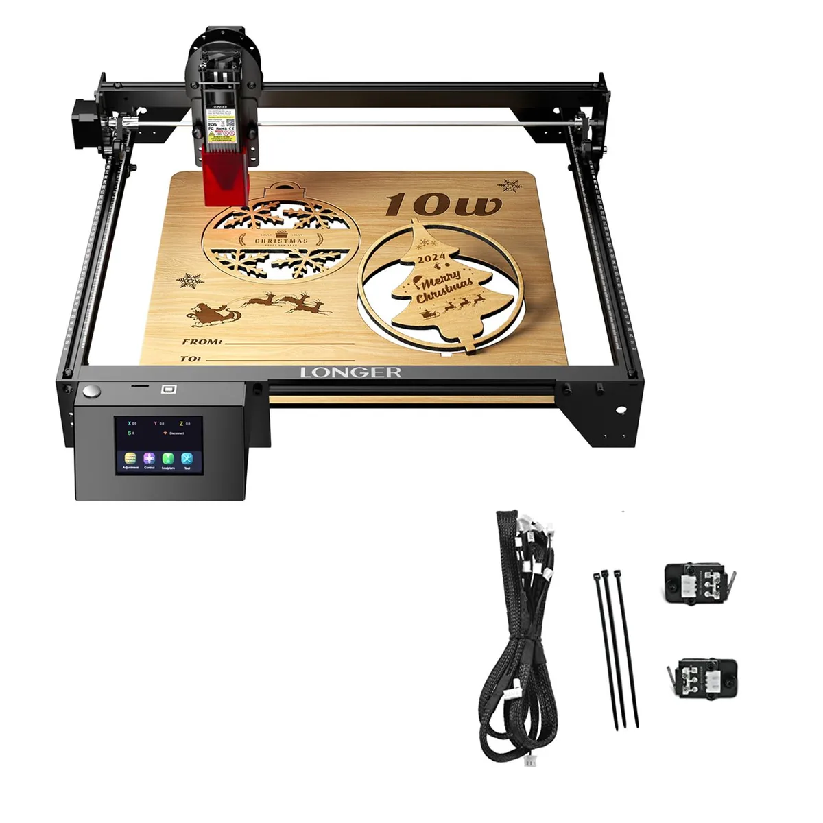 LONGER LONGER RAY5 10W Laser Engraver &amp; Limit Switch Kit — product photo
