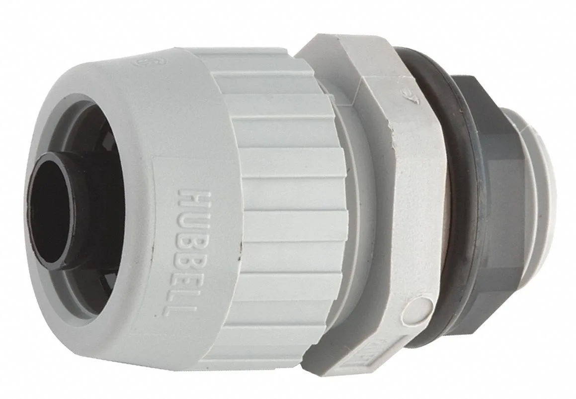 Hubbell Incorporated Hubbell Incorporated RACO 4722 wire cap connector 1/2 in liquid-tight nylon electro zinc — product photo