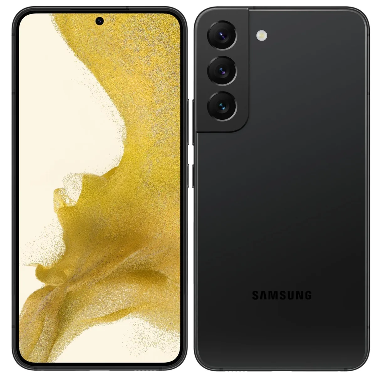 SAMSUNG SAMSUNG Galaxy S22 Plus 5G 128 GB Phantom Black cell phones - unlocked — product photo