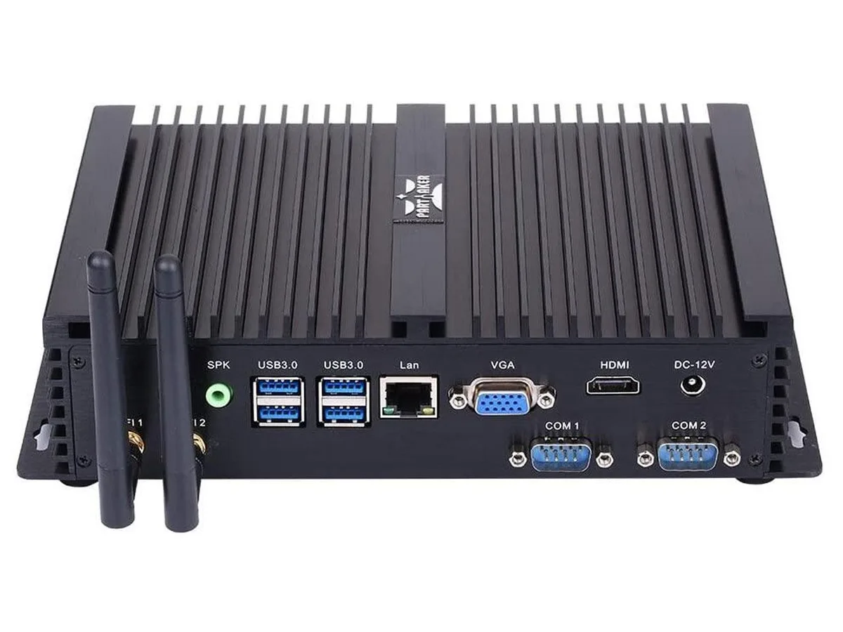 partaker Partaker I3 Fanless Mini PC i5-8250U/8259U/8265U/8350U 16G 240G — product photo