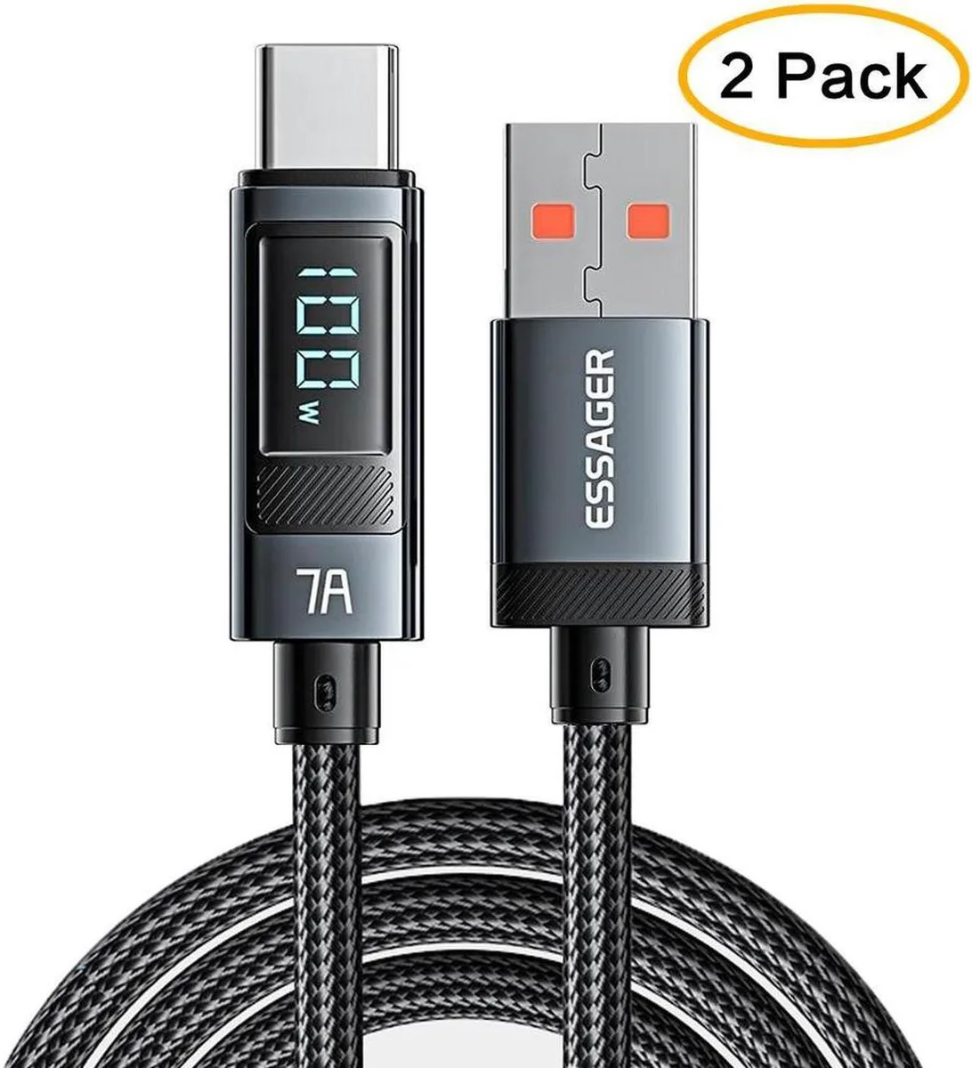SMUGDESK SMUGDESK 100W USB-A to USB-C Cable 6.6ft — product photo