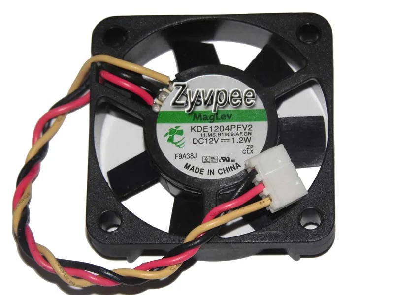 Zyvpee Zyvpee KDE1204PFV2 40mm 12V 1.2W 3-pin case fan — product photo