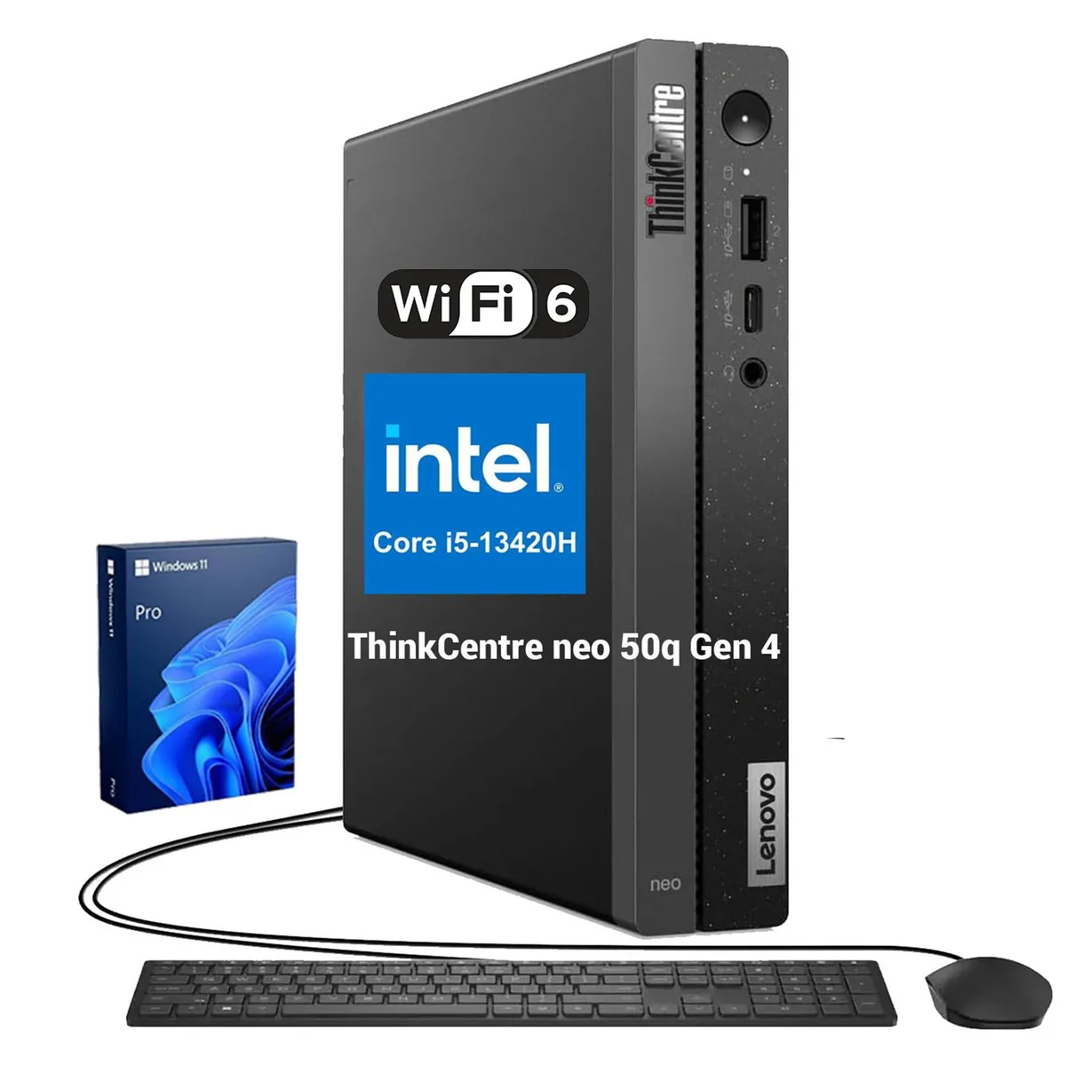 Lenovo Lenovo ThinkCentre neo 50q i5-13420H 32GB 1TB desktop PC — product photo