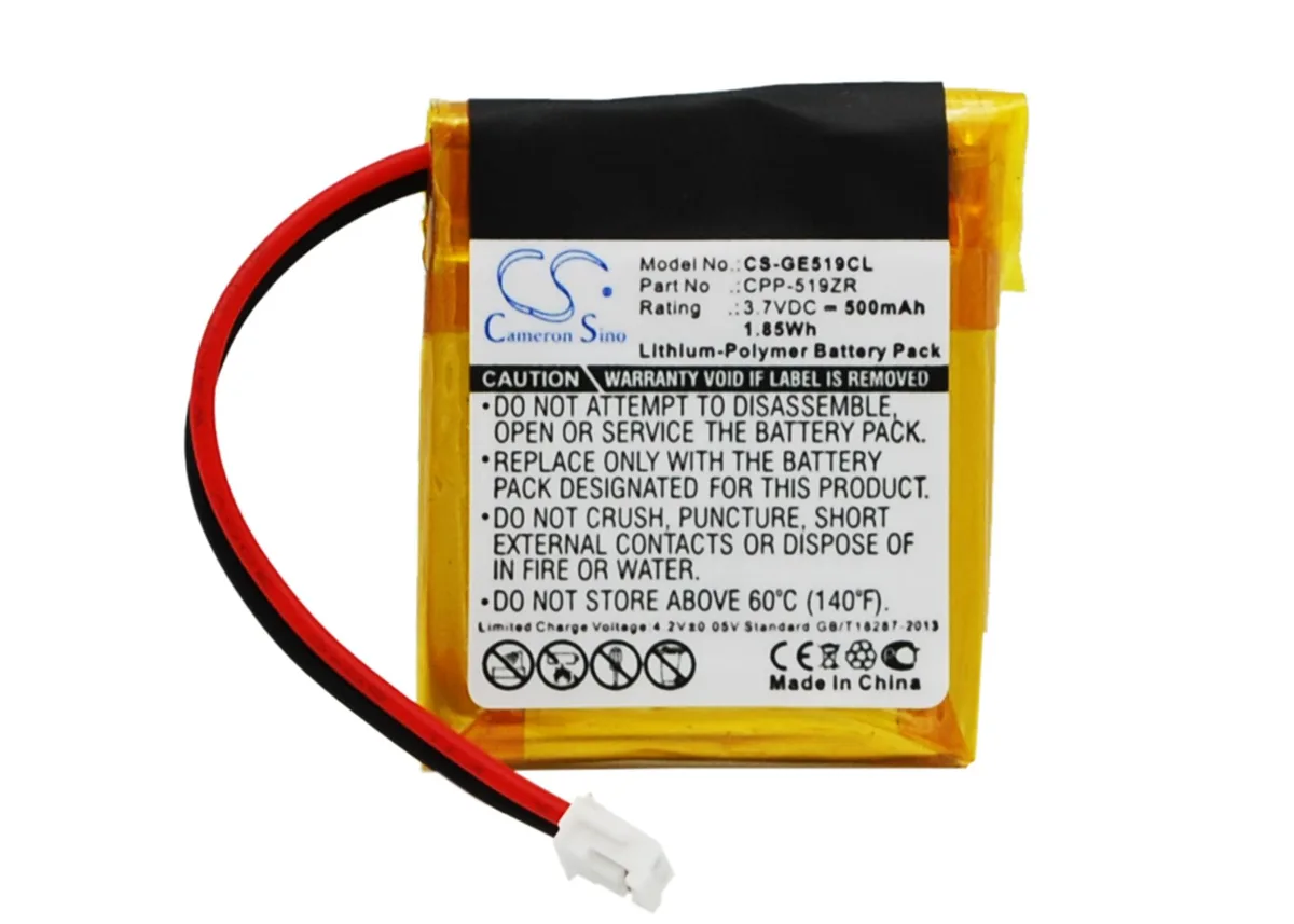 Cameron &amp; Co Cameron &amp; Co DS-CS-GE519CL Li-Polymer 3.7V 500mAh telephone accessory — product photo