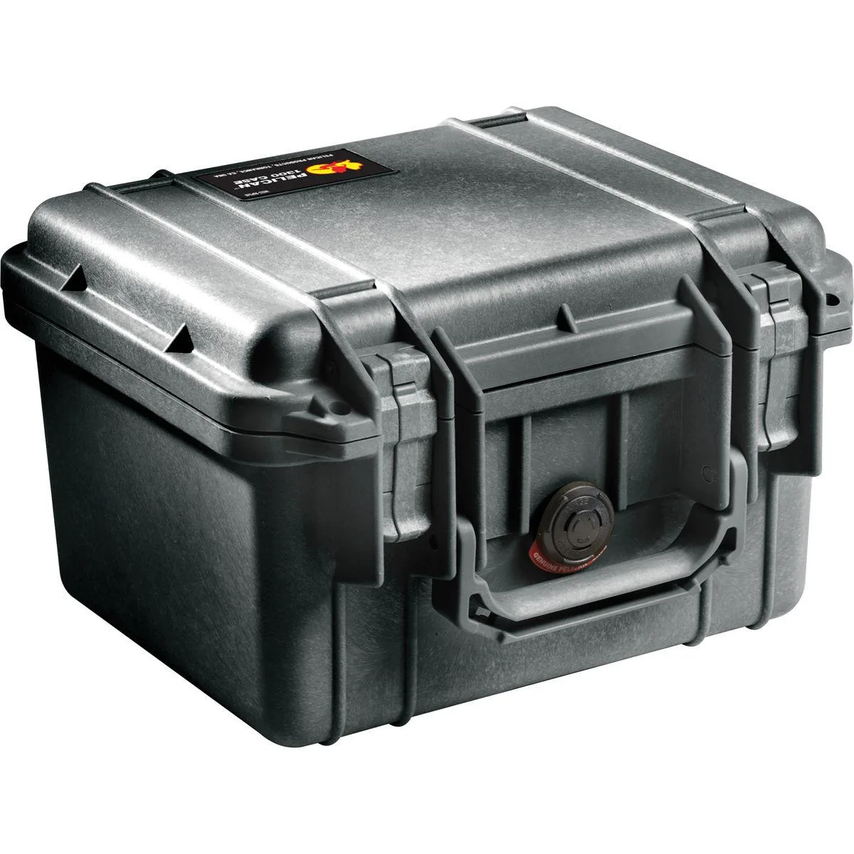 Pelican Products, Inc. Pelican 1300 Watertight Mini-D Hard Case with Foam Insert - Black — product photo