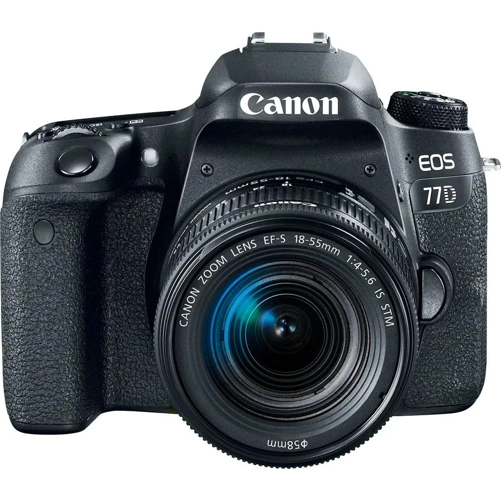 Canon Canon EOS 77D DSLR Camera 24.2MP with 18-55mm Lens — product photo