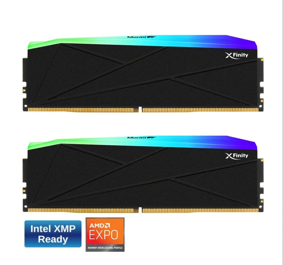 V-color V-color TMXFL3264832KWK Manta Xfinity 64GB (2x32GB) DDR5 6400 CL32 desktop RAM — product photo