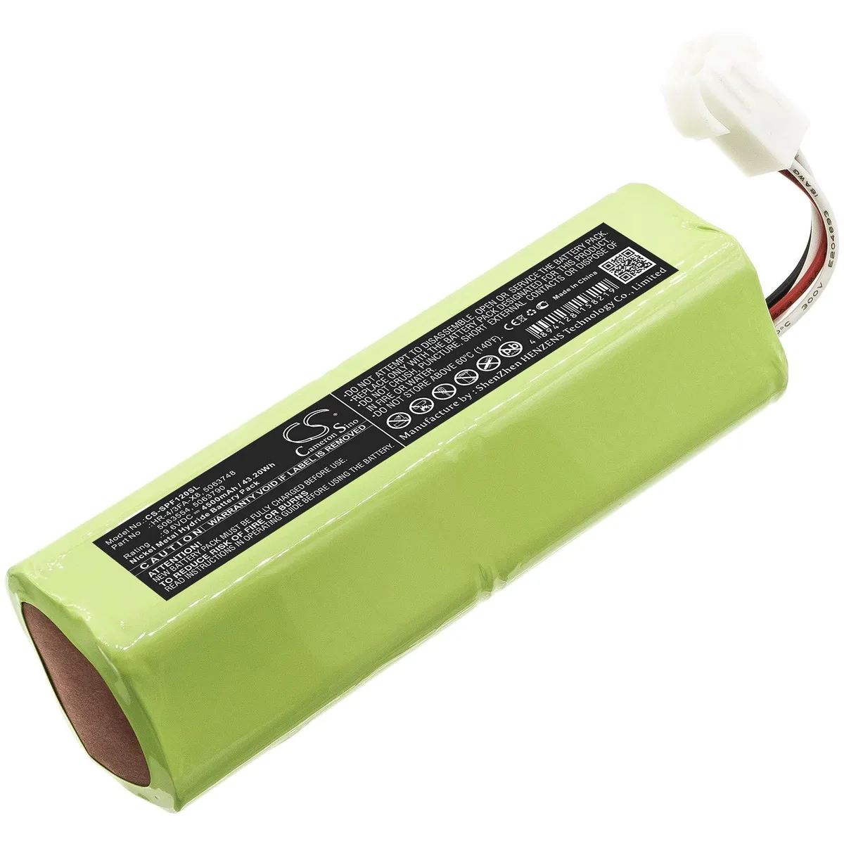  Cameron Sino Proflow SC 120 SC160 4500mAh 43.20Wh dry cell battery — product photo