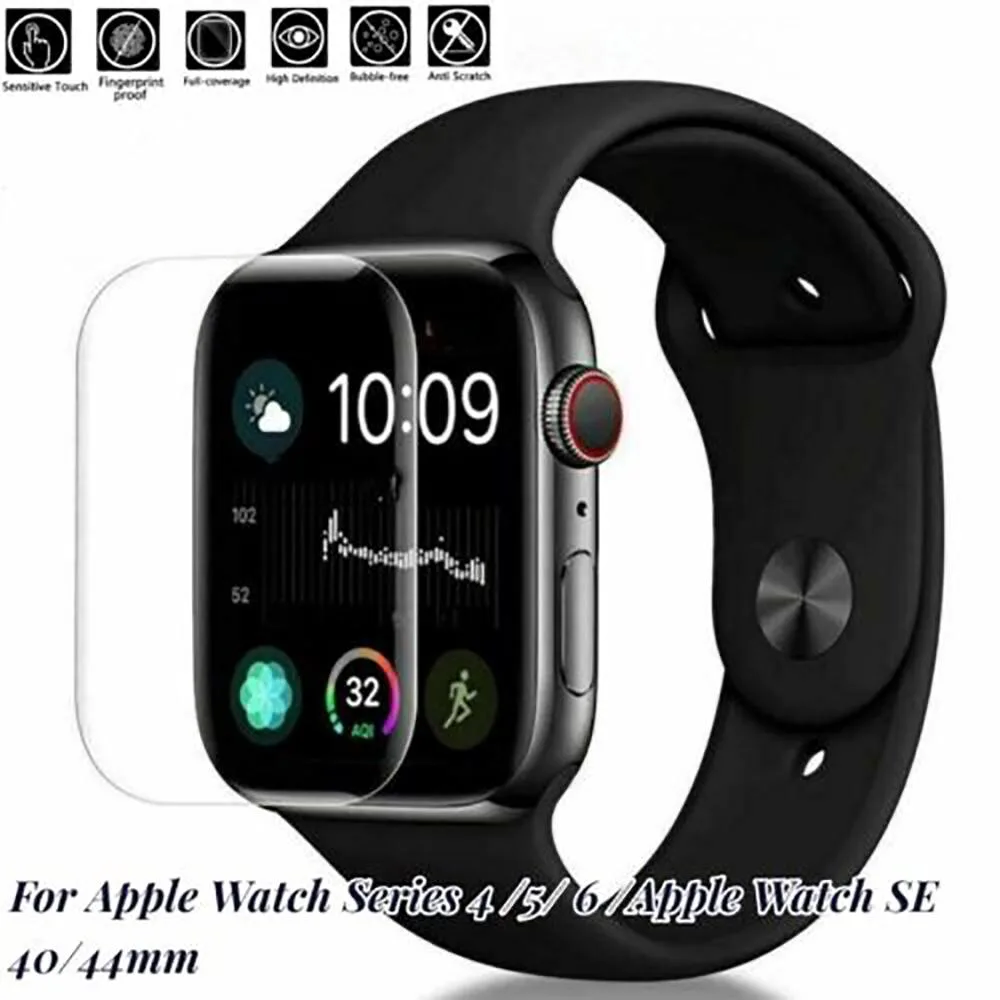 iClover iClover 3D Edge Tempered Glass Screen Protector 44 mm Clear 5 Pack — product photo